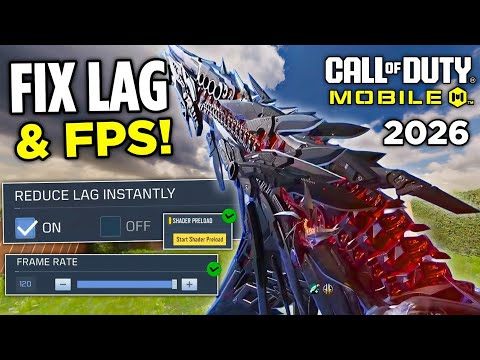 Top 8 Tips To Fix LAG In Cod Mobile 2026! [Best Settings & APP]