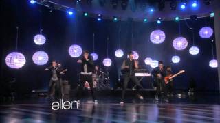 Big Time Rush -Music Sounds Better with U on ELLEN SHOW