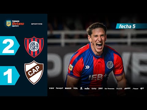 SAN LORENZO 2 - 1 PLATENSE I Resumen del partido | #TorneoBetano Apertura 2025
