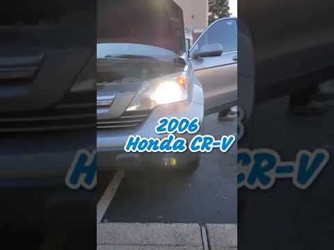 2006 Honda CR-V with H4/9003 LED bulbs
