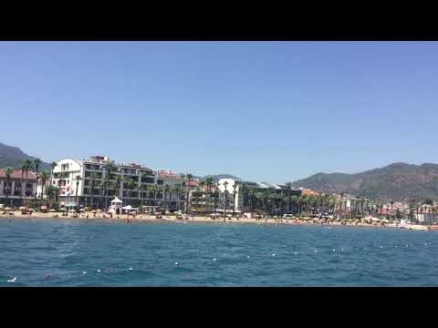 ساحل مرماريس من أجمل السواحل التركية ❤️🌺