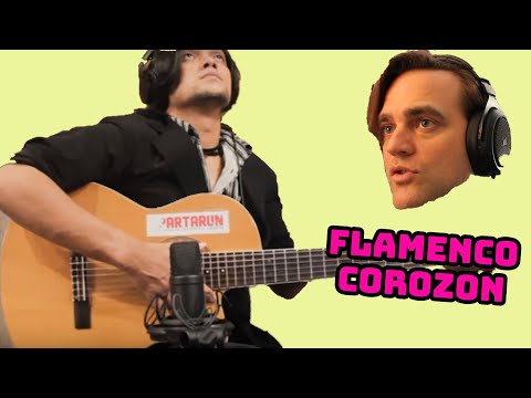 Fay Ehsan - Corazon (Original Song, Pop Flamenco, Live) Reaction // Guitarist Reacts
