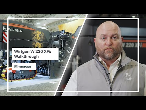 Wirtgen W 220 XFi Walkthrough: Powerful Milling Features