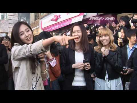 HD Yuri (SNSD) Dance - Run Devil Run , Gangnam Station Mar28.2010 GIRLS' GENERATION 720p