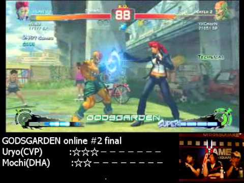 [GODSGARDEN 2 ROUND 2] Uryo (C.Viper) Vs YHC Mochi (Dhalsim) Part 2