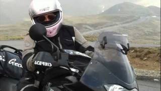 preview picture of video 'Transalpina cu Honda Transalp'
