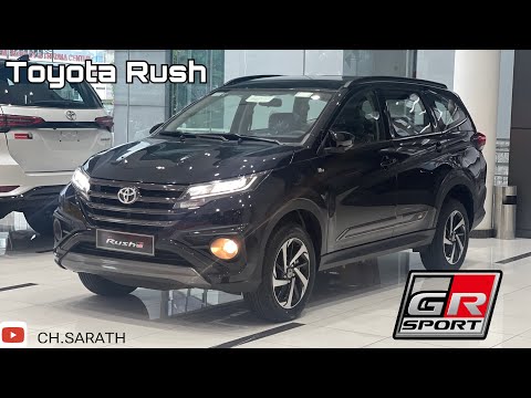 Toyota Rush GR-Sport 2023 - Black Color | 7 Seats SUV