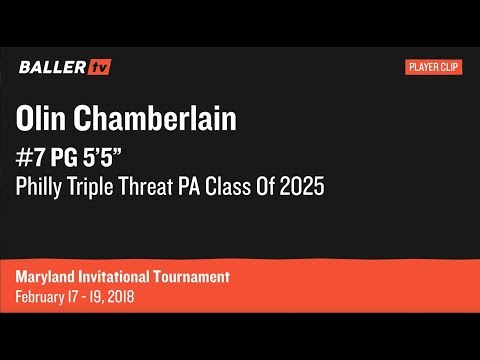 Maryland Invitational Tournament | Olin Chamberlain Highlights