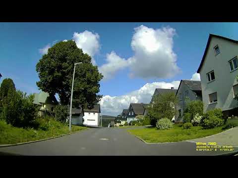 D: Effelter. Gemeinde Wilhelmsthal. Landkreis Kronach. Ortsdurchfahrt. August 2020