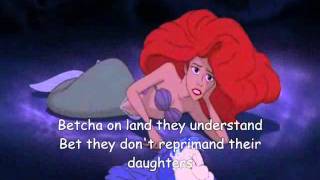 Part of your world The little mermaid lyrics