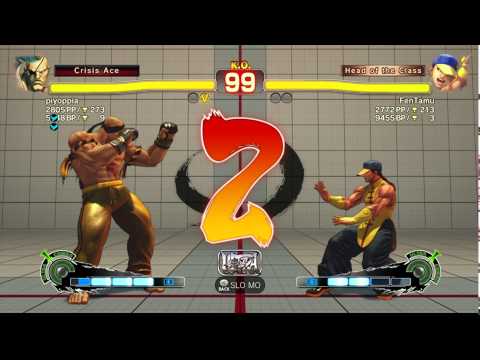 USFIV~ Yun (FenTamu) vs.  Sagat (piyoppia) HD