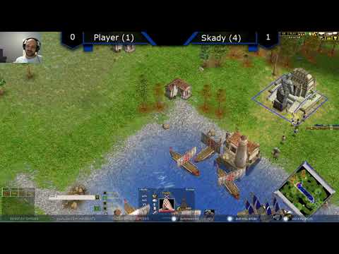 Player (1) vs Skady (4) - Age of Mythology: The Titans (Game 2)