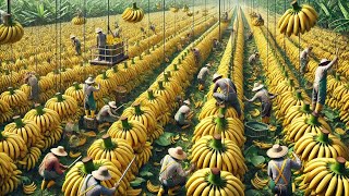 Como Os Agricultores Colhem E Processam Milhões De Toneladas De  Bananas