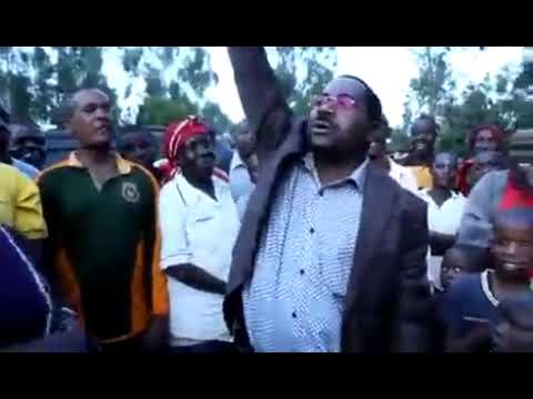 Matungu MP Hon Peter Oscar Nabulindo declares support for Hon Raila Amolo Odinga in the 2022 poll..