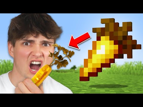 I Cooked Minecraft Foods in REAL LIFE!
