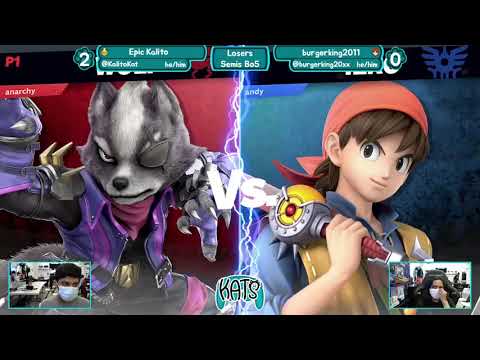 KATS14: Epic Kalito vs burgerking2011 (Losers Semis)