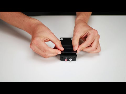 How to install AXIS C8110 Network Audio Bridge