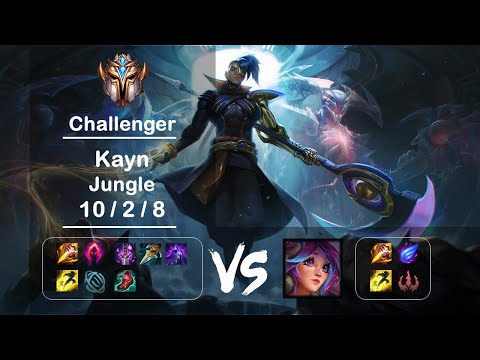 [4K] KR Challenger Jungle Kayn vs Lillia Ep.1452