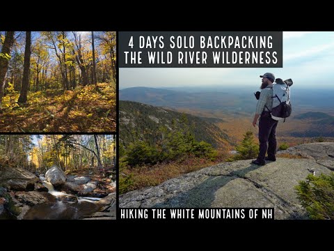 Solo Backpacking 4 Days Around the Wild River Wilderness | Hiking the White Mountains of NH