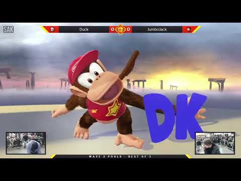 808s & Shieldbreaks Wave 2 Pools - Duck (Mario) vs JumboJack (Diddy Kong)