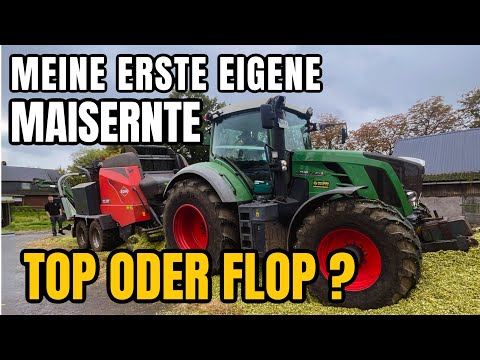 Farmvlog #428 | Pressing corn - can it work?