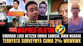 Download lagu LOL🤣‼️NETIZEN'S FUNNY SATIRE FOR SAMSUL‼️IT TURNS OUT THE SURVEY ONLY GOT 2% WKWKWK❓ mp3