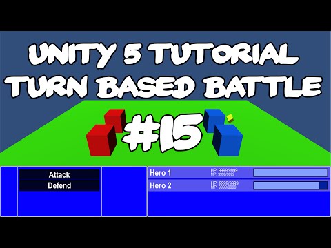 Unity 5 Tutorial: Turn Based Battle System #15 - Attack Panel Inputs