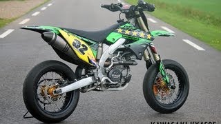 Kawasaki KX450F Evel Knievel Replica! (ENGINE SOUND ONLY!) by Supermofools