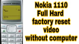 how to unlock nokia 1112 security code