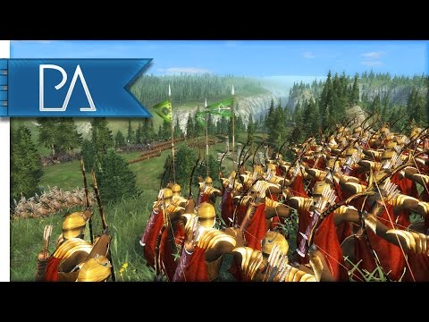THRANDUIL'S FINAL STAND - Third Age Total War Gameplay