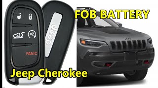 How to Replace Key FOB Battery Jeep Cherokee 2014-2019