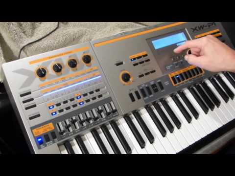 Casio XW-P1 Synth Tutorial & Review #3 - Performance Setup
