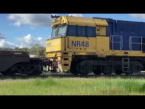 NR & AN class trains parked at Griffith