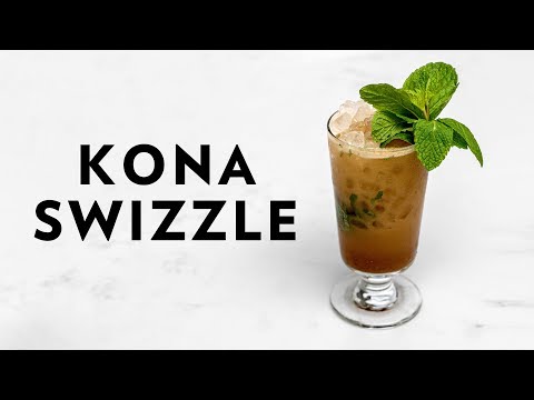 Kona Swizzle – The Educated Barfly
