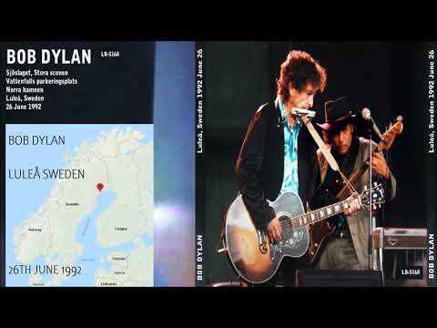 Bob Dylan 1992 Summer Festival Tour Of Europe – Sjöslaget, Luleå, Sweden 26th June 1992