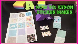 How to: Xyron Sticker Maker 1.5 | Anita Anglin