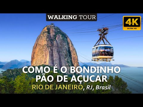 Conhecendo o Bondinho, Pão de Açúcar, Rio de Janeiro #walkingtour #gopro12