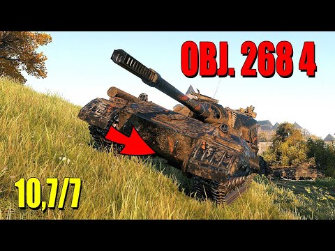 Obj. 268 4: Aggressive play - World of Tanks
