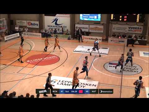 BC Nokia vs. Kataja Basket | Puolivälierät Game 3 Kooste | 12.4.2018