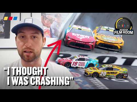Chase Briscoe Breaks Down Thrilling Final Lap at Charlotte | NASCAR Film Room