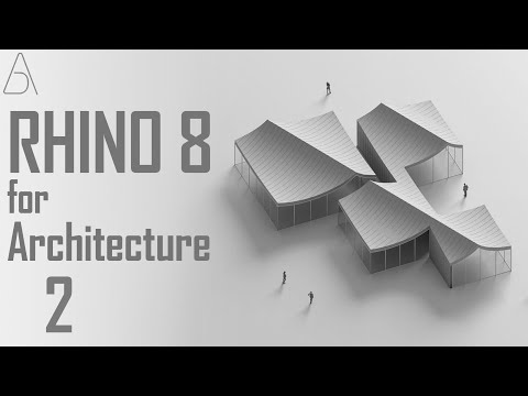 Rhino 8 Architecture 1 Saul Kim Studio
