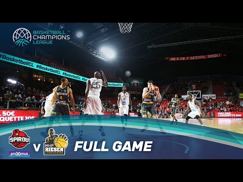 Proximus Spirou v MHP RIESEN Ludwigsburg - Full Game - Basketball Champions League