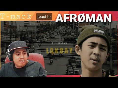 Tmack react to Afrøman - Lakbay (Official Music Video)
