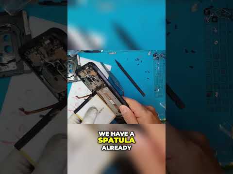 Mastering Display Replacement: Removing Batteries Made Easy [NOKIA XR20] | Sydney CBD Repair Centre