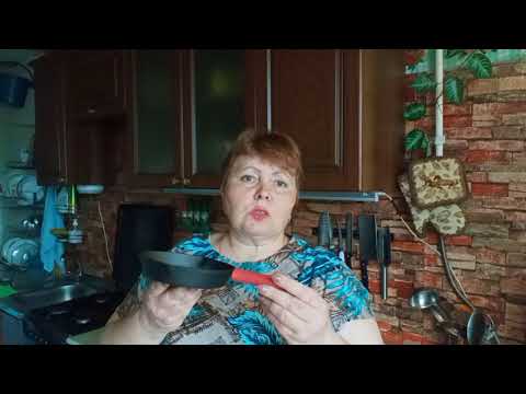 Посылка. Чугунные сковородки, обзор OBERHOF.