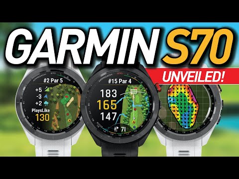 This Golf Watch Will BLOW YOUR MIND! // Garmin Approach S70 Review