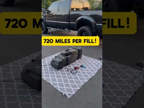 2015 F250 50 gallon tank for $40! | S&B Titan 60 gallon fuel tank inspired