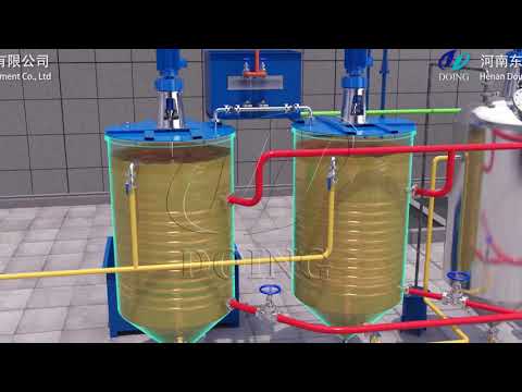 1-10tpd batch type edible oil refinery plant/ small scale co...