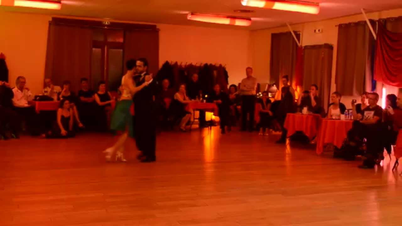Maria Filali y John Zabala 1/4 Tango Raza Criolla (Poitiers) 13/12/2014