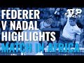 Roger Federer v Rafa Nadal Exhibition Highlights | Match In Africa 2020